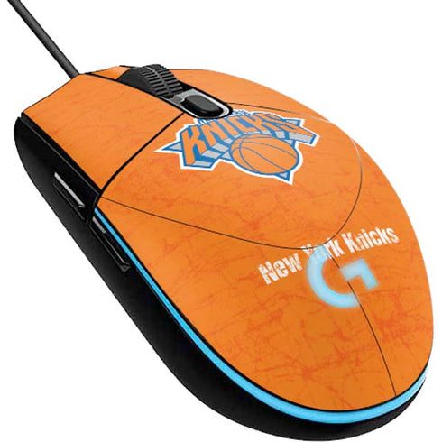 NBA New York Knicks Orange Primary Logo G203 Prodigy RGB Wired Gaming Mouse Skin